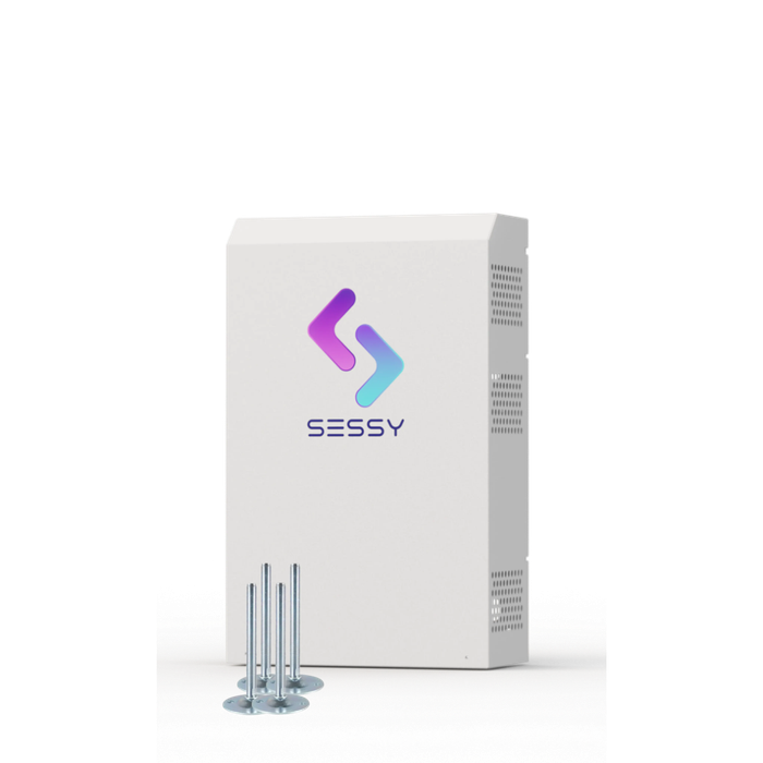 Sessy slimme thuisbatterij 5kWh wit staand